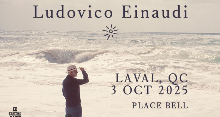 Ludovico Einaudi sera à la Place Bell en octobre 2025