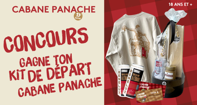 CONCOURS | Tentez de gagner 1 Kit de départ pour Cabane Panache