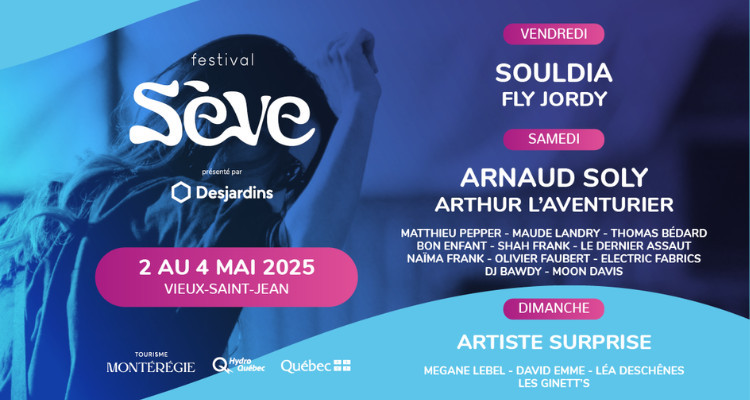 Festival SÈVE 2025 | Souldia, Bon Enfant, Arnaud Soly et plus dans la programmation