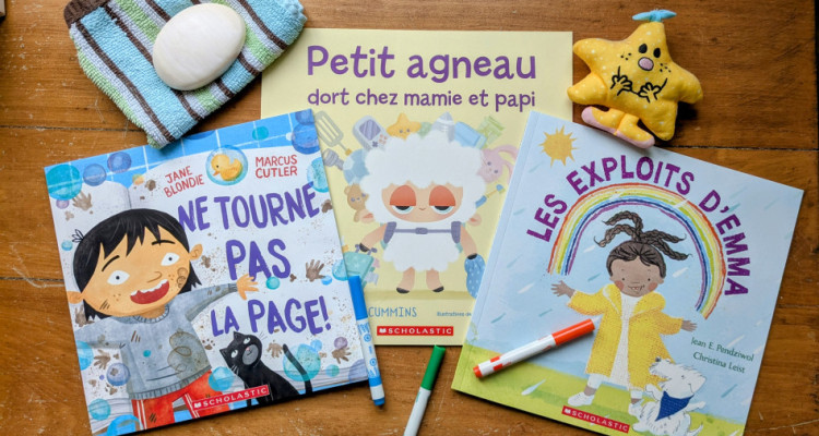 Des petits albums pour accompagner les enfants lors du dodo, du bain et de leurs apprentissages