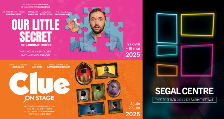 Un printemps de comédie et de mystère au Centre Segal