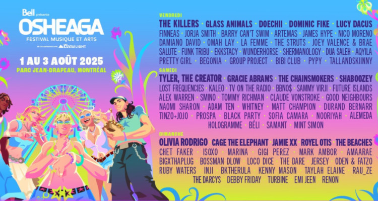 Osheaga 2025 | Trois parcours 100% féminins à découvrir