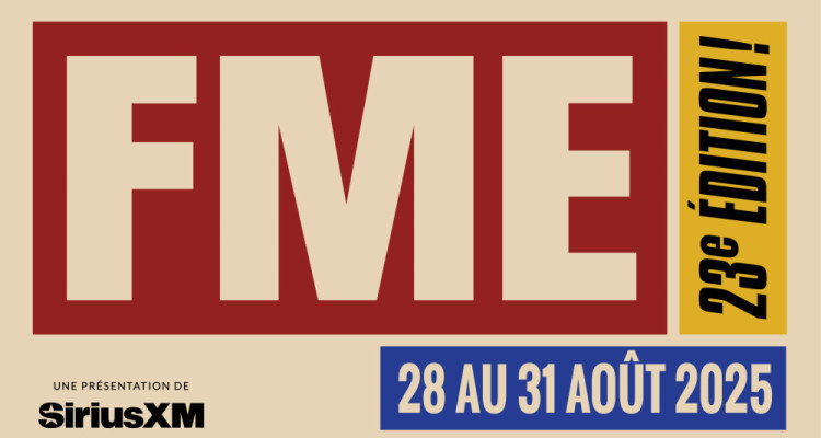 Les Trois Accords, Klô Pelgag et Ariane Roy dans la programmation extérieure du FME 2025