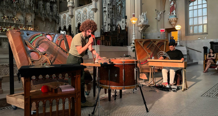 Suoni Per Il Popolo 2025 | Kara-Lis Coverdale, Beast, Noam Bierstone & Daniel Áñez sur les bancs d’église