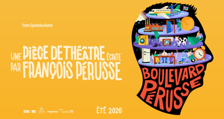 «Boulevard Pérusse» : la pièce signée François Pérusse présentée au Théâtre Lionel-Groulx à l’été 2026